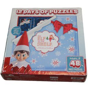 The Elf on The Shelf 12 Days of Puzzles Christmas Activity Countdown NEW Sealed